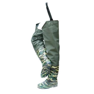 Imagem de Waders Botas De Cano Alto De 80 Cm Para Homens E Mulheres, Leves, De PVC, À Prova D'água, Para Pesca, Para Caça Ao Ar Livre/pântano/jardinagem(43 EU)