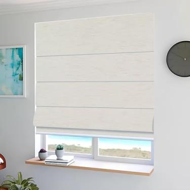 Imagem de Bekaflex, Cortina Blackout Persiana Romana para portas e janelas de quarto sala cozinha escritório varanda decoração elegante para casa - Bekaflex (Bege, 130 L X 140 A)