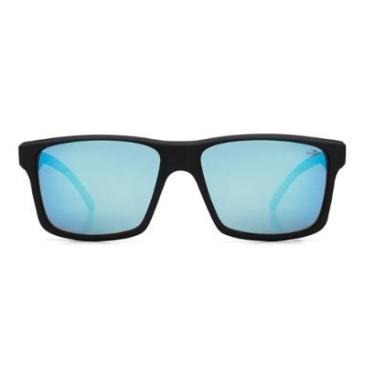 Imagem de Óculos Solar Mormaii Lagos M0074a1497  Fosco Lente Azul Espelhada-Masculino