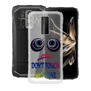 Imagem de AQGGIIXY Capa de telefone para Doogee Blade 10 Ultra (16,7 cm), capa protetora de silicone transparente, capa ultrafina flexível de TPU à prova de choque, para capa Doogee Blade 10 Ultra - XV6A