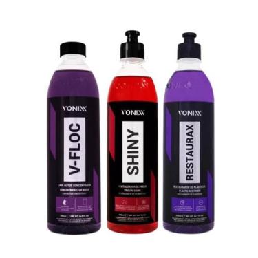 Imagem de Shampoo V-floc Revitalizador Shiny Restaurador Restaurax - VONIXX