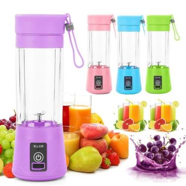 Imagem de Mini Liquidificador Portátil Juice Shake Cup Usb 380m, 220V