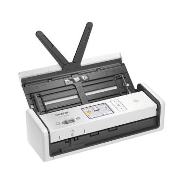 Imagem de Scanner de Mesa Brother ADS-1800W Wi-Fi USB Duplex - Branco
