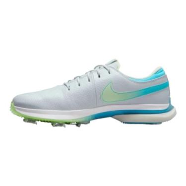Imagem de Nike Tênis de golfe masculino Air Zoom Victory Tour 3 (DV6798-010, preto/branco-cinza ferro-LT cinza fumo), Pó fóton/azul báltico, 39