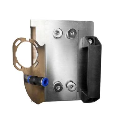 Imagem de Weytoll Esmerilhadeiras angulares universais tipo 100, suporte de chanfradura portátil de 45 graus para azulejo, pedra, madeira, mármore