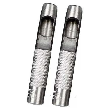 Imagem de Kit 2 Vazador Furador Para Couro Eva Lonas Cinto 10mm e 12mm - Starfer