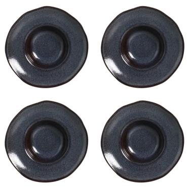 Imagem de Conjunto de Pratos para Massa/Risoto 04 Peças Orgânico Titanium Porto Brasil