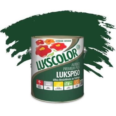 Imagem de Tinta Piso Lukspiso Galão 3,6 Litros Diversas Cores - Lukscolor, VERDE