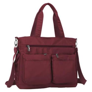 Imagem de Bolsa Feminina Sacola De Mão Moda Trabalho Passeio Academia Yoga Com Z