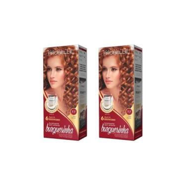 Imagem de Coloraçao Probelle Burguesinha 7.7 Louro Marrom-Kit C/2Un