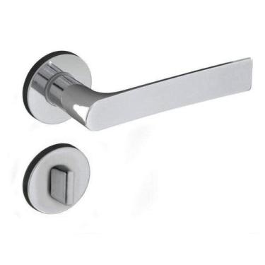 Imagem de Fechadura Mari Cromado Premium Banheiro - Pado