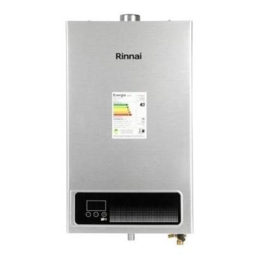 Imagem de Aquecedor De Água a Gás Rinnai REU E150 FEH 15 Litros Prata GÁS GN 