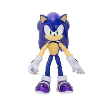 Imagem de Sonic Prime 5-inch Sonic - The Grim Action Figure 13 points of Articulations. Ages 3+ (Officially licensed by Sega and Netflix)