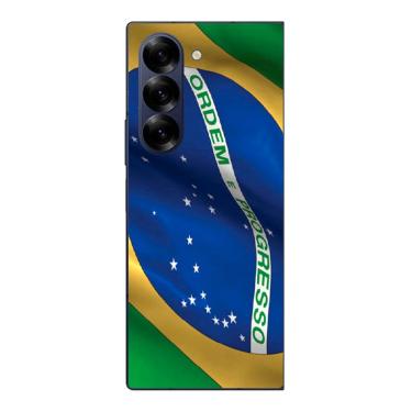 Imagem de Capa Adesivo Skin628 Verso Para Samsung Galaxy Z Fold6