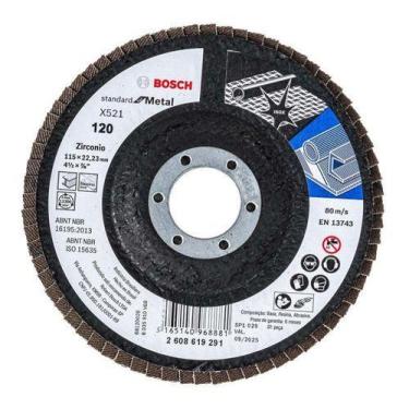 Imagem de Disco Flap 120" GR 115mm Standard For Metal 2608619291000 Bosch