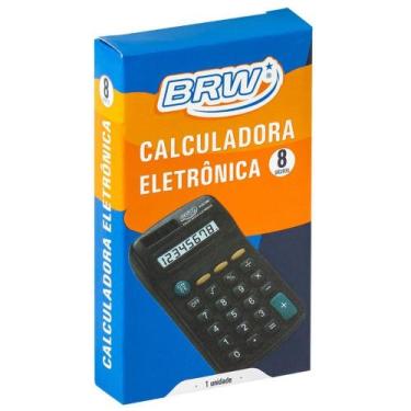 Imagem de Calculadora BRW Eletrônica Led com 8 Dígitos