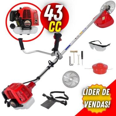 Imagem de Roçadeira Profissional Lateral Nakashi L431M Com Motor TU43 Mitsubishi