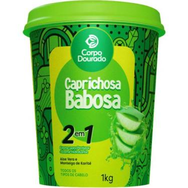 Imagem de Corpo Dourado Capichosa Babosa - Creme 2 em 1 de Pentear e Hidratação 