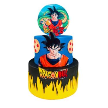Imagem de Bolo Fake Dragon Ball Z - Catavento Festa dos Sonhos