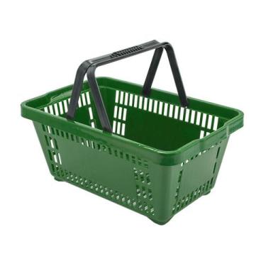 Imagem de Cesto de Compras Supermercado Plástico 16L D100 Cód. 3000 - Della Plas