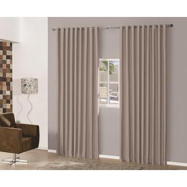 Imagem de Cortina Blackout Liso 4,00x2,80 Metros Blecaute Corta Luz Avela - CONF