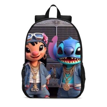 Imagem de Mochila Escolar Infanto Juvenil Lilo e Stitch Novidades 0364 - Geek Sk