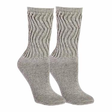 Imagem de Meia Selene Aeróbica Cano Médio Feminina, Mescla, 34-39