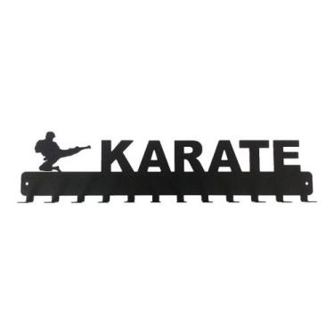 Imagem de Porta Medalhas Para Paredes Modalidade Karate - Base Soluções