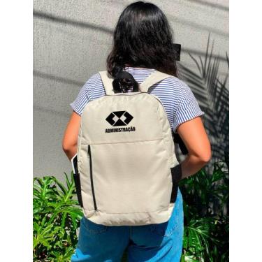 Imagem de Mochila Nylon Bolso Vertical ADMINISTRAÇÃO Estampada Personalizada Res