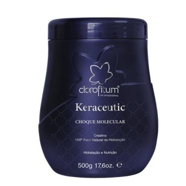 Imagem de Máscara Hidratação Choque Molecular Keraceutic Clorofitum 500g
