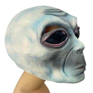 Imagem de Mascara Realista Et Latex Alienigena Hallowen Extraterrestre Fantasia 