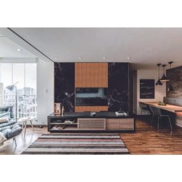 Imagem de Papel de Parede  Marmore e Ripado Tedencia  (folha med. 90x300 cm) - D