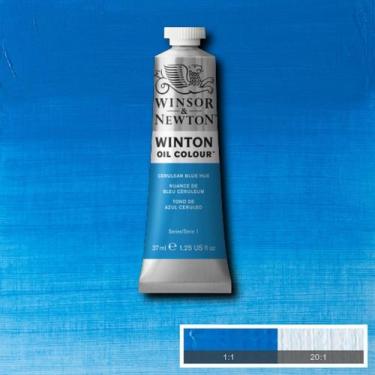 Imagem de Tinta oleo winton 37ml 1414138 cerulean blue hue - Winsor & Newton, OL