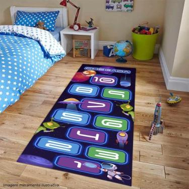 Imagem de Amarelinha Infantil Emborrachada Térmica Astronauta - PRESENTE-BRINDE