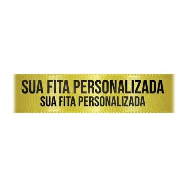 Imagem de Fita de Cetim Personalizada CFS007 - 30mm X 45metros - Amarelo Canário