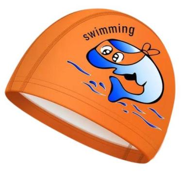 Imagem de Touca De Natação Adulto e Infantil Profissional - Hero Band, Laranja g