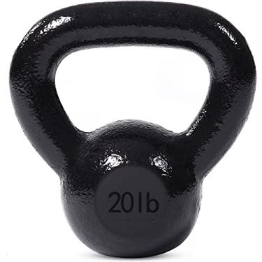 Imagem de JFIT Kettlebell Weights ferro fundido – 9 kg – exercício balístico, força central, ajuste funcional e conjunto de treinamento de peso – peso livre, equipamento, acessórios