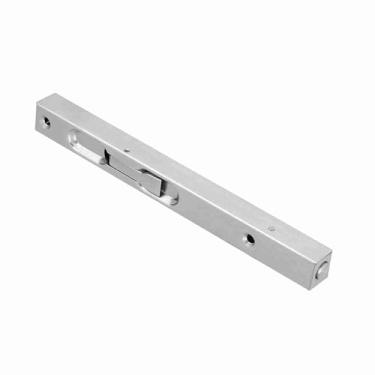 Imagem de Fechadura de Parafuso Deslizante de Segurança para Porta Residencial de Aço Inoxidável 304 para Portas de Madeira (6 polegadas 304 escovado (cor de aço)