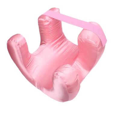 Imagem de Travesseiro Facial para Rugas, Travesseiros Ergonômicos de Espuma Viscoelástica de Seda Macia para Manter Rugas Faciais e Linhas de Sono, Travesseiro Lateral para Dormir, (Rosa)