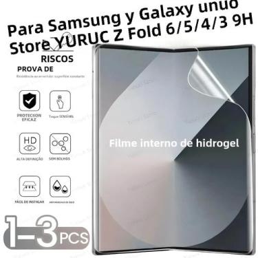 Imagem de Samsung Galaxy Z Fold 6 5 4 3 Protetor De Tela De Filme De Hidrogel An