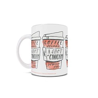 Imagem de Trend Setters Gilmore Girls - A Shot of Cynicism - Uma caneca de café de cerâmica de 325 ml - Mercadoria oficialmente licenciada - perfeita para presentear ou colecionar