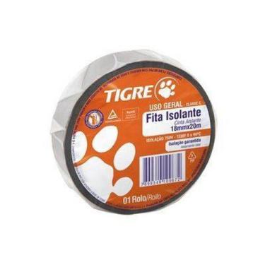 Imagem de  fita isolante uso geral 20m * - tigre