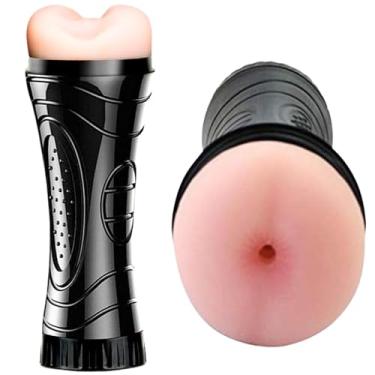 Imagem de Lanterna Masturbadora Masturbador Masculino Ânus Realista Realístico Cyberskin Punheta Brinquedos Adulto Sexy Shop