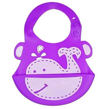 Imagem de Kababy Baleia Babador Silicone, Lilás, 6+ Meses