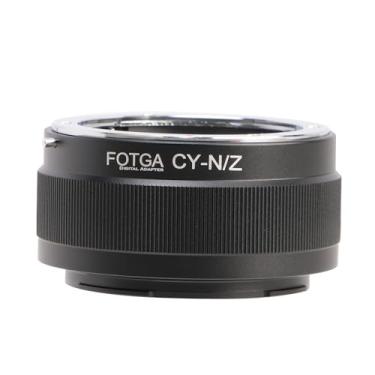 Imagem de FOTGA Anel adaptador de montagem de lente para Contax/Yashica C/Y CY Mount Lens para câmera sem espelho Z-Mount, compatível com câmera sem espelho Nikon Z50 Z30 Z9 Z8 Z7II Z6II Z7 Z6 Z5 Zf Zfc Full