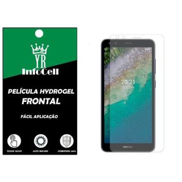 Imagem de Película Hidrogel Hd Anti Impacto para Nokia C01 Plus - YR InfoCell