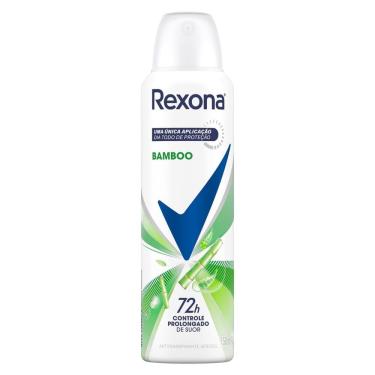 Imagem de Desodorante Antitranspirante Aerosol Feminino Rexona Bamboo 72 horas 150ml