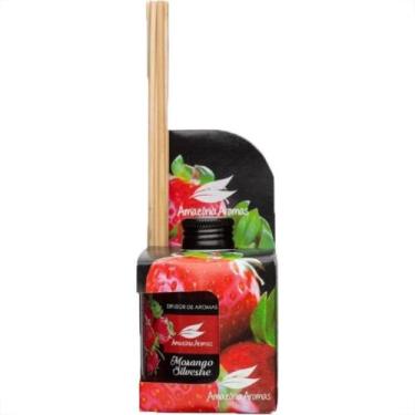 Imagem de Difusor Aroma Amz.Morango Sil 270Ml - AMAZONIA AROMAS