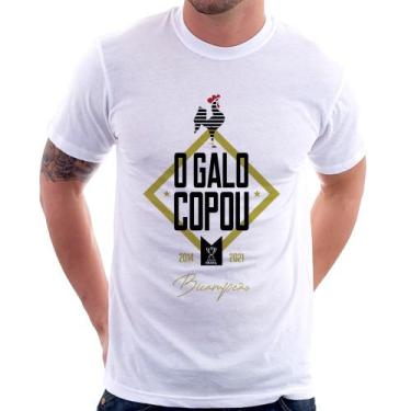 Imagem de Camiseta O Galo Copou! - Foca na Moda, Branco, G