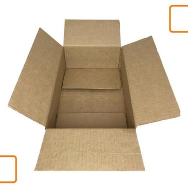 Imagem de Caixa Grande de Papelão em Kraft 40x30x10 para Mudanças e qualquer env
